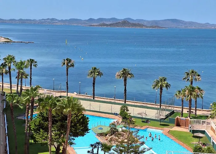 Puerto Y Playa Con Vista A Dos Mares * 拉曼加戴尔马尔梅纳